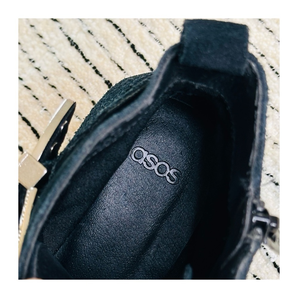 ASOS Rocker And Roller Western Buckle Ankle Boots Size 6. - Picture 8 of 13